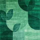 Ultra Soft Area Rug, Non Slip, Stain Resistant, Washable Area Rugs for Living Room, Bedroom, Plush Fuzzy Nursery Rug for Hygge Decor(Green)