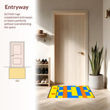 Energetic Boldly Colored Game Elements(Blue)