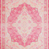 Contemporary Beige Wave Motif(Pink)