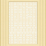 Ultra Soft Area Rug, Non Slip, Stain Resistant, Washable Area Rugs for Living Room, Bedroom, Amherst Collection Area Wheat & Beige Geometric Trellis Design(Gold)