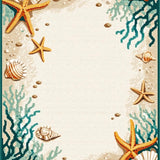 Artistic Shoreline Elemental Theme(Beige)