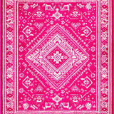 Bold Graphic Statement Door Mat(Pink)