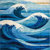 Delicate Beachy Hues with Depth(Blue)