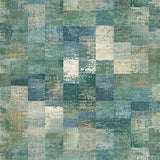 Ultra Soft Area Rug, Non Slip, Stain Resistant, Washable Area Rugs for Living Room, Bedroom, Subtle Seahorse Rug:  Printed Coastal Area Rug(Blue)