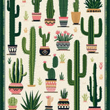 Colorful Summery Desert Motif(Ivory)