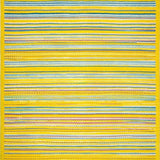 Ultra Soft Area Rug, Non Slip, Stain Resistant, Washable Area Rugs for Living Room, Bedroom, Chic Earthy Tones Design(Yellow)