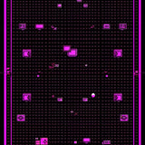 Ultra Soft Area Rug, Non Slip, Stain Resistant, Washable Area Rugs for Living Room, Bedroom, Vibrant Pixelated Geometric Aesthetic(Purple)