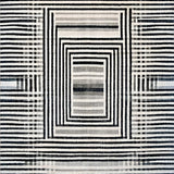 Ultra Soft Area Rug, Non Slip, Stain Resistant, Washable Area Rugs for Living Room, Bedroom, Rhythmic Monochrome Line Rug, Artistic Contrast Stripe Carpet, Distinctive(Gray)