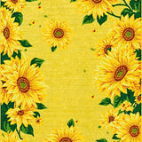 Lively Rustic Sunflower Accents(Yellow)