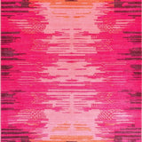 Ultra Soft Area Rug, Non Slip, Stain Resistant, Washable Area Rugs for Living Room, Bedroom, Luxurious Pink Wildlife Accents(Pink)