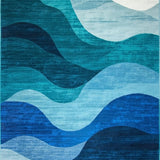 Luxurious Plush Shaggy Appeal(Blue)