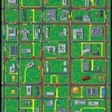 Ultra Soft Area Rug, Non Slip, Stain Resistant, Washable Area Rugs for Living Room, Bedroom, Colorful Children’s Adventure Motif(Green)