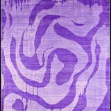 Ultra Soft Area Rug, Non Slip, Stain Resistant, Washable Area Rugs for Living Room, Bedroom, Chic Pastel Dreamy Hues(Purple)