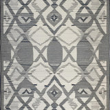 Chic High Low Trellis Design(Gray)