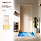 Contemporary Serene Atmosphere Design(Blue)