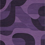 Ultra Soft Area Rug, Non Slip, Stain Resistant, Washable Area Rugs for Living Room, Bedroom, Vibrant Rich Tone with Shag Appeal(Purple)