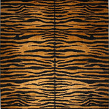 Ultra Soft Area Rug, Non Slip, Stain Resistant, Washable Area Rugs for Living Room, Bedroom, Luxe Rustic Faux Fur Elegance(Brown)