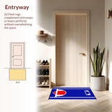 Fun Lively Sports Spirit Composition(Blue)