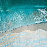 Ultra Soft Area Rug, Non Slip, Stain Resistant, Washable Area Rugs for Living Room, Bedroom, Beach Theme Bedroom Area Rug for Relaxation(Blue)