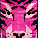 Vivid Tiger Striped Aesthetic(Pink)