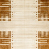 Ultra Soft Area Rug, Non Slip, Stain Resistant, Washable Area Rugs for Living Room, Bedroom, Unique Minimalist Animal Impression(Beige)