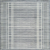 Ultra Soft Area Rug, Non Slip, Stain Resistant, Washable Area Rugs for Living Room, Bedroom, Rustic Warmth Abstract Weave(Gray)