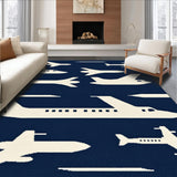 Fun Modern Travel Inspired Design(Blue)