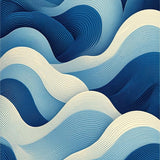 Artistic Whimsical Circular Arrangement(Blue)