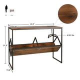 ODIKA Industrial Millwork Console Table