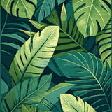 Ultra Soft Area Rug, Non Slip, Stain Resistant, Washable Area Rugs for Living Room, Bedroom, Vibrant Nature-Inspired Accent Design(Green)