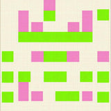 Delightful Multicolor Activity Scene(Beige)