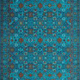 Artful Abstract Coastal Motif(Blue)