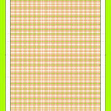 Ultra Soft Area Rug, Non Slip, Stain Resistant, Washable Area Rugs for Living Room, Bedroom, Playful Pastel Diamond Design(Orange)
