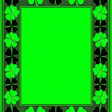 Contemporary Clover Artistry(Green)