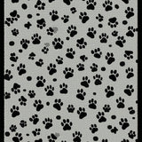 Ultra Soft Area Rug, Non Slip, Stain Resistant, Washable Area Rugs for Living Room, Bedroom, Contemporary Textured Animal Motif(Gray)