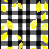 Elegant Distressed Plaid Design(Black)