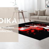 Artistic Guitar Graphic Presentation(Red)