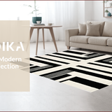 Striking Monochrome Striped Aesthetic(Black)