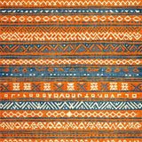 Ultra Soft Area Rug, Non Slip, Stain Resistant, Washable Area Rugs for Living Room, Bedroom, Modern Ethnic Tiled Design(Orange)