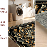 Elegant Abstract Circular Motif(Black)