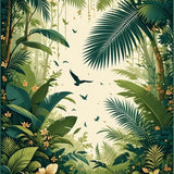 Lively Nature Inspired Composition(Green)