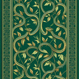 Whimsical Avian and Serpent Design(Green)