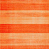 Ultra Soft Area Rug, Non Slip, Stain Resistant, Washable Area Rugs for Living Room, Bedroom, Chic Warm Toned Decor Accent(Orange)