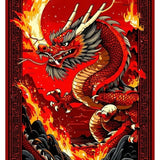 Epic Mythical Beasts Design Theme(Red)