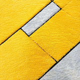 Ultra Soft Area Rug, Non Slip, Stain Resistant, Washable Area Rugs for Living Room, Bedroom, Bright Yellow Non-Shedding Playroom Rug(Yellow)