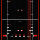 Eye Catching Monochrome Speedway Design(Black)