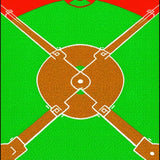 Energetic Baseball Inspired Design(Green)