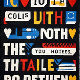 Bold Graphic Quip Decoration(Black)