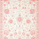 Ultra Soft Area Rug, Non Slip, Stain Resistant, Washable Area Rugs for Living Room, Bedroom, Graceful Floral Lattice Design(White)
