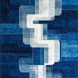 Contemporary Fluid Art Style(Blue)